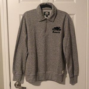 Men's Roots Zip Polo